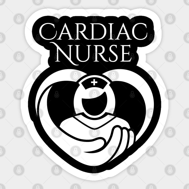 Cardiac Nurse Sticker by maro_00